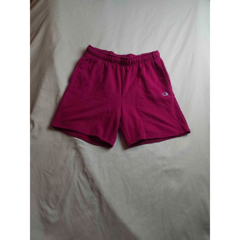 Champion Sweat Shorts Womens S Pink Athleisure Cozycore Sporty Chic Streetwear